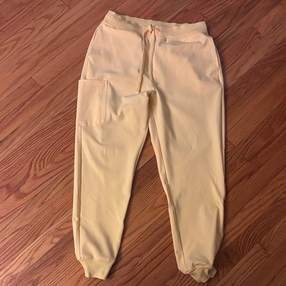Yellow Jogger Pants